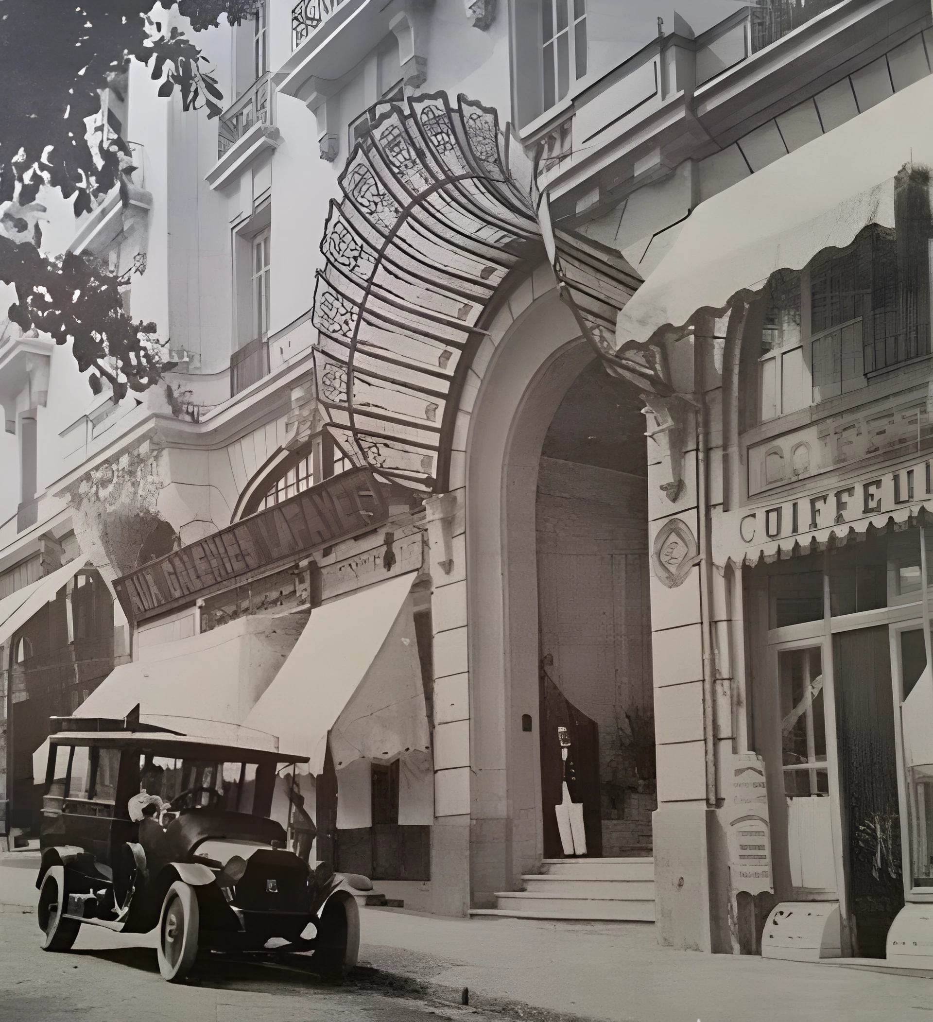 Étiquette de bagage en papier déchirée d'époque avec le texte livré bagage sur une ancienne valise en cuir Photo Stock - Alamy